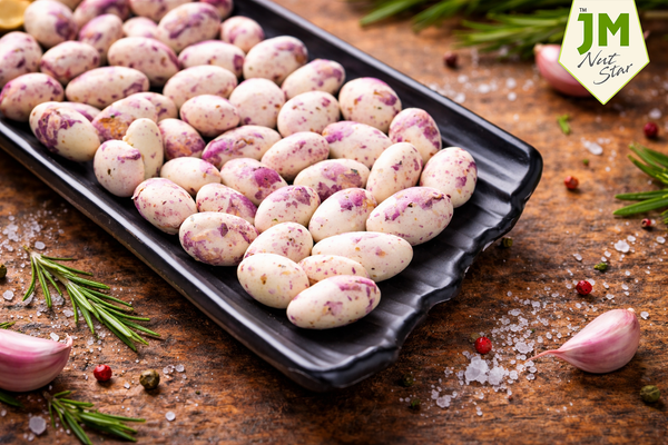 JM nuts Star Rose Petal Almonds